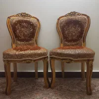 دو عدد صندلی سلطنتی|مبلمان خانگی و میز عسلی|اهواز, نادری|دیوار
