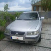 سمند ال ایکس نقره ای مدل ۸۴