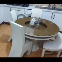 میز نهار خوری ۶نفره ومبل ال ۱۰نفره