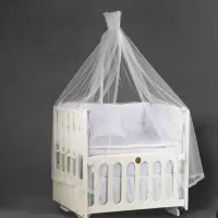 تخت گهواره کنارمادر کاملا نونو|تخت و صندلی بچه|کرمان, |دیوار