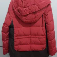 کاپشن پفی خارجی دو رنگ نارنجی و قهوه‌ای|لباس|گلبهار, شهر جدید گلبهار|دیوار