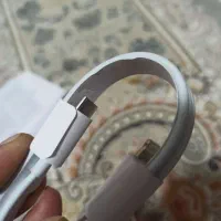 کابل شارژر.یک سر آیفونی یه سر تایپ سی