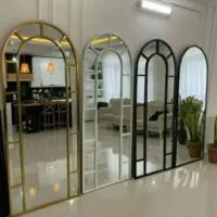 آیینه قدی فلزی و چوبی