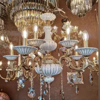 لوستر به قیمت تولیدی|لوستر و چراغ آویز|رشت, سعدی (تختی)|دیوار