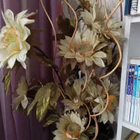 گلدان دکوری شیشه ای|گل مصنوعی|مشهد, پروین اعتصامی|دیوار