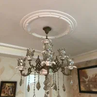 لوستر چینی و برنز|لوستر و چراغ آویز|تهران, سجاد|دیوار