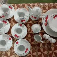 سرویس چای خوری ومیوه خوری و فلاکس چای|ظروف سرو و پذیرایی|شاهینشهر, فیض|دیوار