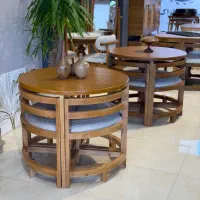 میز و صندلی صبحانه خوری کد۹۱۷۷ ( شرکت کاواک )