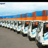 اتوبار باربری حمل باراثاثیه انبار بسته بندی کارگر