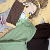 بلوز شلوار دخترونه|کفش و لباس بچه|آمل, |دیوار