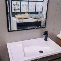 روشویی مشکی / کابین روشویی کوارتز|لوازم سرویس بهداشتی|کرمانشاه, |دیوار