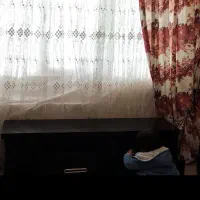 پرده سه تیکه پذیرایی