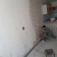 نقاشی ورنک امیزی ساختمان. احدی.|خدمات پیشه و مهارت|اردبیل, |دیوار