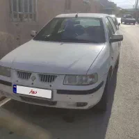 ماشین سمند سفیدتمیز