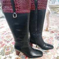 چکمه  یا بوت ساق بلند چرم مشهد