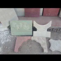 تجهیزات کارخانه موزاییک و انواع جدول و نمای رومی|مصالح و تجهیزات ساختمان|حمیل, |دیوار