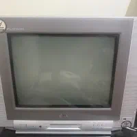 تلویزیون ۱۴ اینچ ال جی با میز