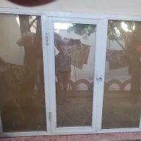 پنجره آلومینیومی سفید