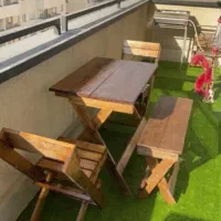 چمدانی چوبی|میز و صندلی غذاخوری|بندر ماهشهر, |دیوار