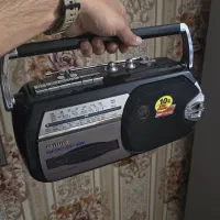 رادیو کاست برق و باتری aiwa