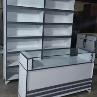 ساخت قفسه . پیشخوان و رگال فروشگاهی