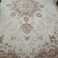 فرش ۹ متری تمیزوسالم کرمی
