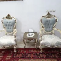 مبل سلطنتی|مبلمان خانگی و میز عسلی|چاف و چمخاله, |دیوار