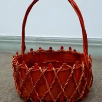 سبد دسته دارگل، برای سبزه کاشتن هم زیباست|صنایع دستی و سایر لوازم تزئینی|قم, آذر (نکویی)|دیوار
