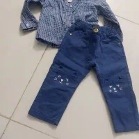 بلوز شلوار دخترانه ۹ماه تا ۱۸ ماه