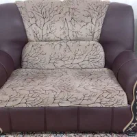 مبل ۷ نفره با میز و ۴ عدد عسلی|مبلمان خانگی و میز عسلی|همدان, |دیوار