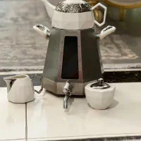 کتری و قوری برگامو ایتالیا/زودپز یونیک المان اصلی