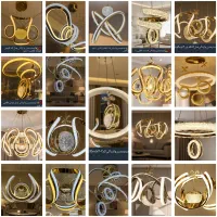 به‌روزترین‌ لوسترهای‌ مدرن‌ وارداتی (لوستر‌مهربان)