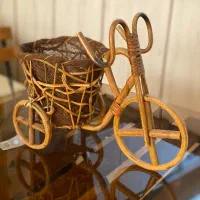 دوچرخه چوبی دکوری