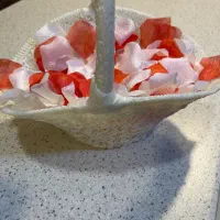 سبد گل رزین|صنایع دستی و سایر لوازم تزئینی|تهران, جمهوری|دیوار