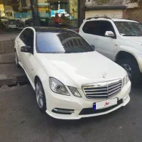 بنز e350 ۲۰۱۲ سفید بدون رنگ فول سند تک برگ