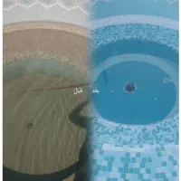 شست وشوی نظافت استخر سونا جکوزی