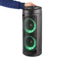 اسپیکر 13 اینچ بلوتوثی ZQS6212 میکروفون و کنترل|سیستم صوتی خانگی|رشت, کوی طالقانی|دیوار