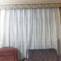 پرده نو با کتیبه|پرده، رانر، رومیزی|خرمشهر, |دیوار