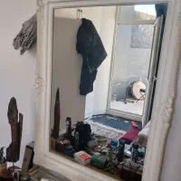 آینه قاب چوبی