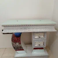 آینه شمعدان الماسی|بوفه، ویترین، کنسول|همدان, |دیوار