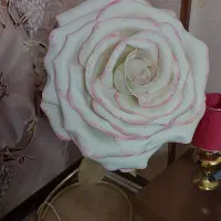 گل وگلدان باگل فومی بزرگ آباژور ۸۰۰ماهدشت