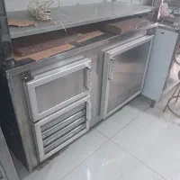 یخچال میز کاری ۱۵۰ سانی درحدنو  موتور دانفوس