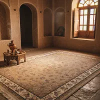 فرش ایرانی بافت ماشینی|فرش|کرمان, |دیوار