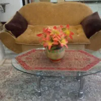 فروش فوری مبل 7نفره با سه عسلی و میز جلو سالم سالم