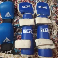 دستکش رو پا کاراته ابی