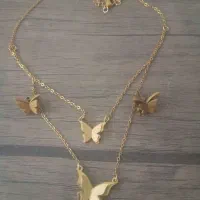 گردنبند و گوشواره طلا روس