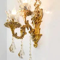 دیوار کوب ۲ شعله فرانسوی