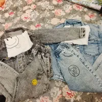 ست سه تیکه جین در حد جنس عالی