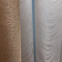 پرده پذیرایی.  شسته نشده|پرده، رانر، رومیزی|تهران, نیروی هوایی (پیروزی)|دیوار