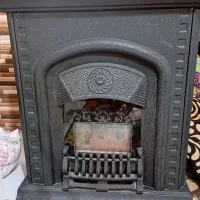 بخاری گازی طرح شومینه.